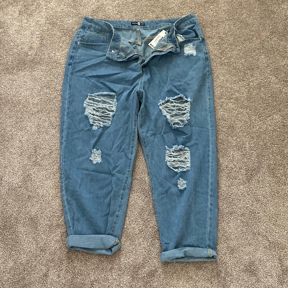 Boohoo mom jean